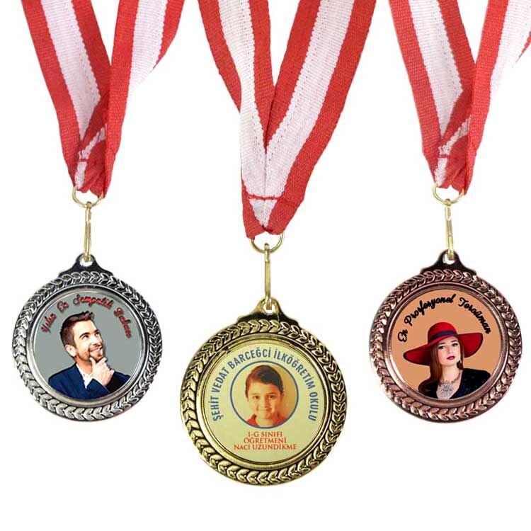 Kişiye Özel Metal Baskılı Madalyon