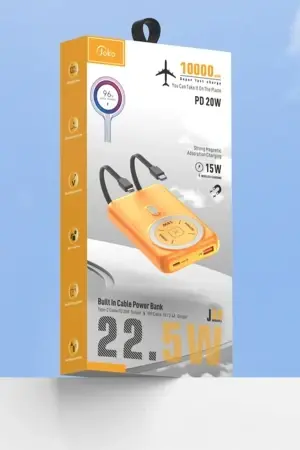 Joko J39 10.000 mAh 20W PD Dahili Kablolu Magsafe Powerbank