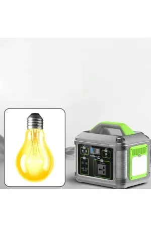 Konfulon CN05 Powerbank 600W 128.000 mAh Kamp Şarj 60W PD - Siyah