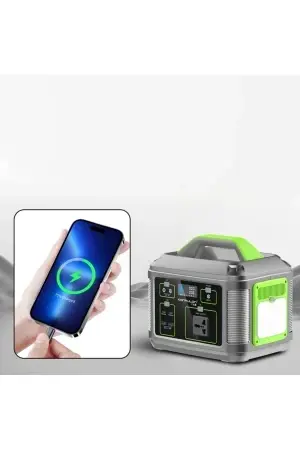 Konfulon CN05 Powerbank 600W 128.000 mAh Kamp Şarj 60W PD - Siyah