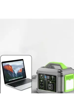 Konfulon CN05 Powerbank 600W 128.000 mAh Kamp Şarj 60W PD - Siyah