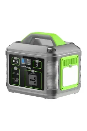 Konfulon CN05 Powerbank 600W 128.000 mAh Kamp Şarj 60W PD - Siyah