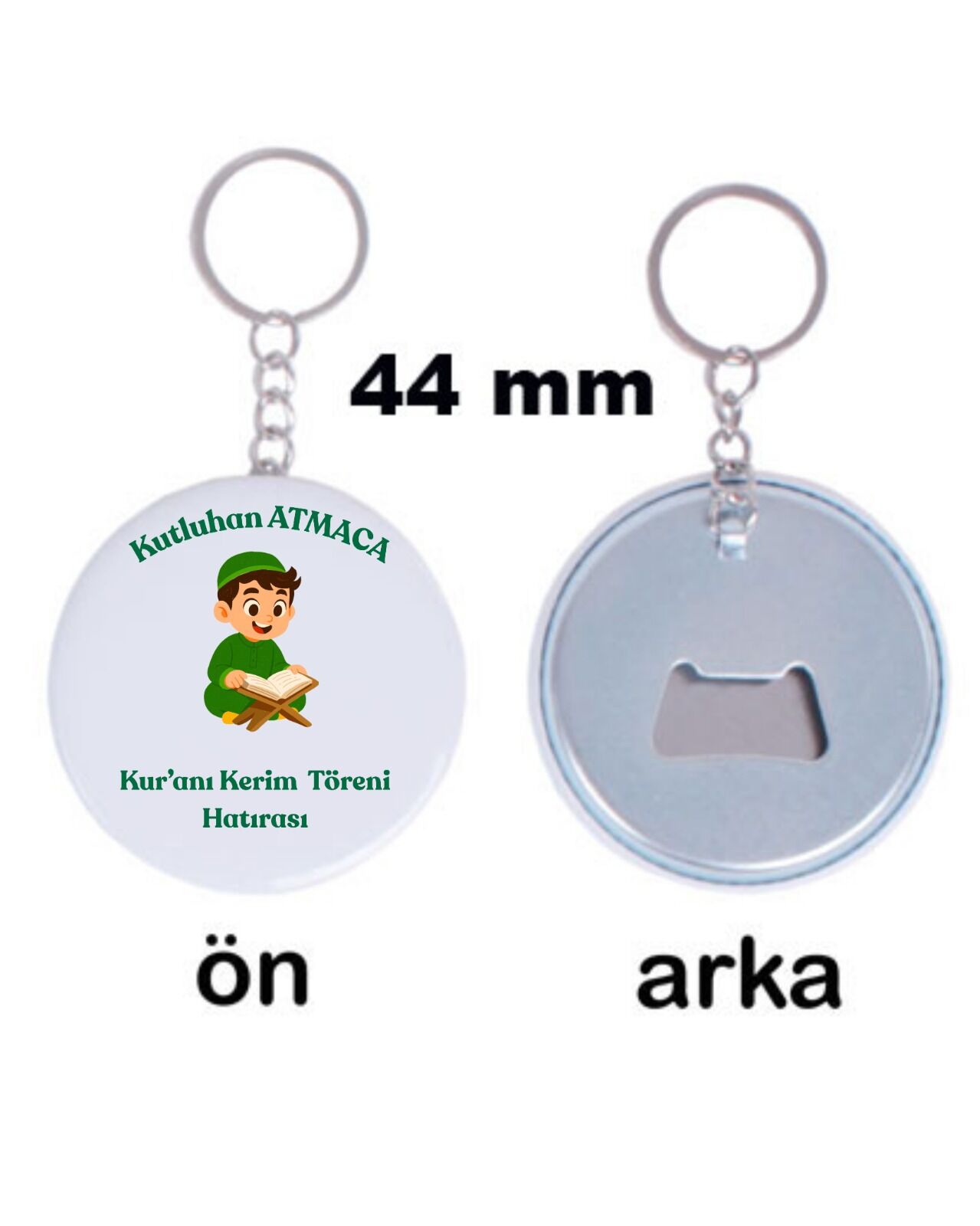 Kişiye Özel Fotoğraflı Anahtar Formlu Magnet Açacak