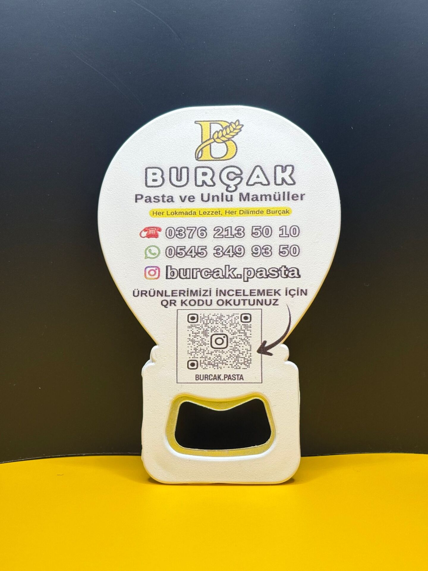 Kişiye Özel Fotoğraflı Balon Formlu Magnet Açacak