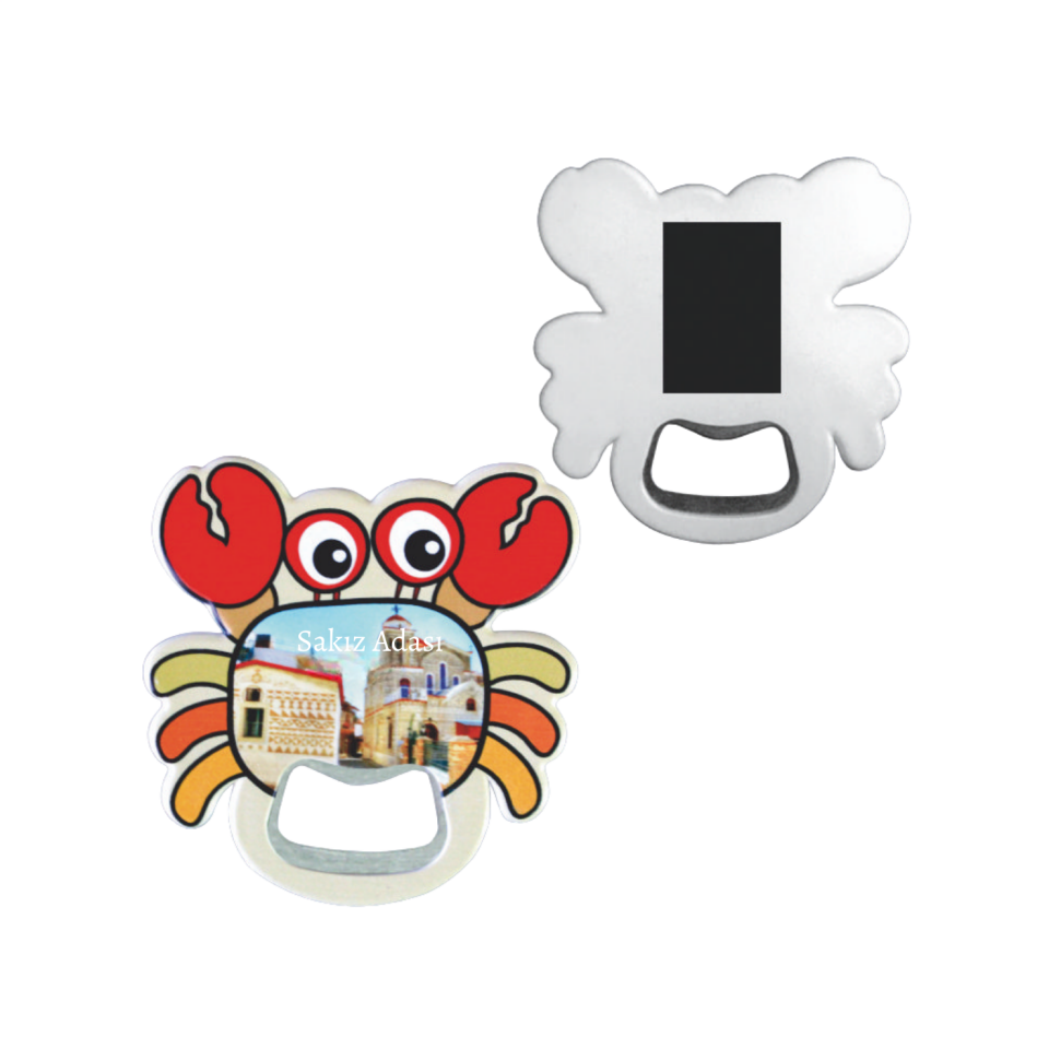 Kişiye Özel Yengeç Model Magnet Açacak