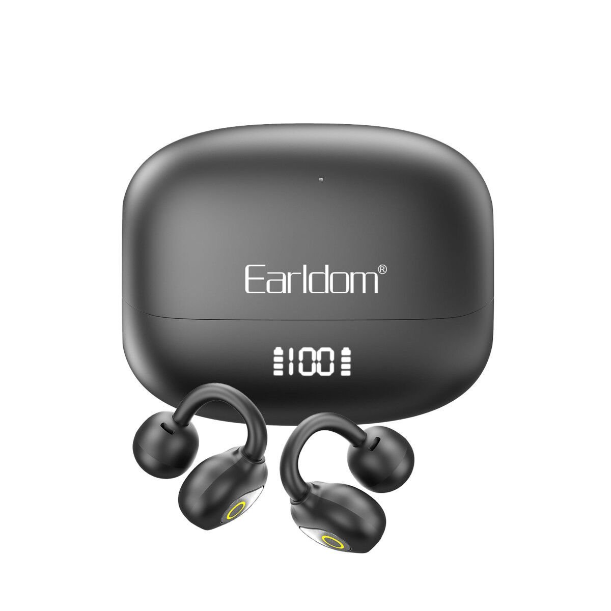 Earldom TWS45 BT 5.4 Dijital Şarj Göstergeli Kablosuz TWS Airpods Kulaklık - Siyah