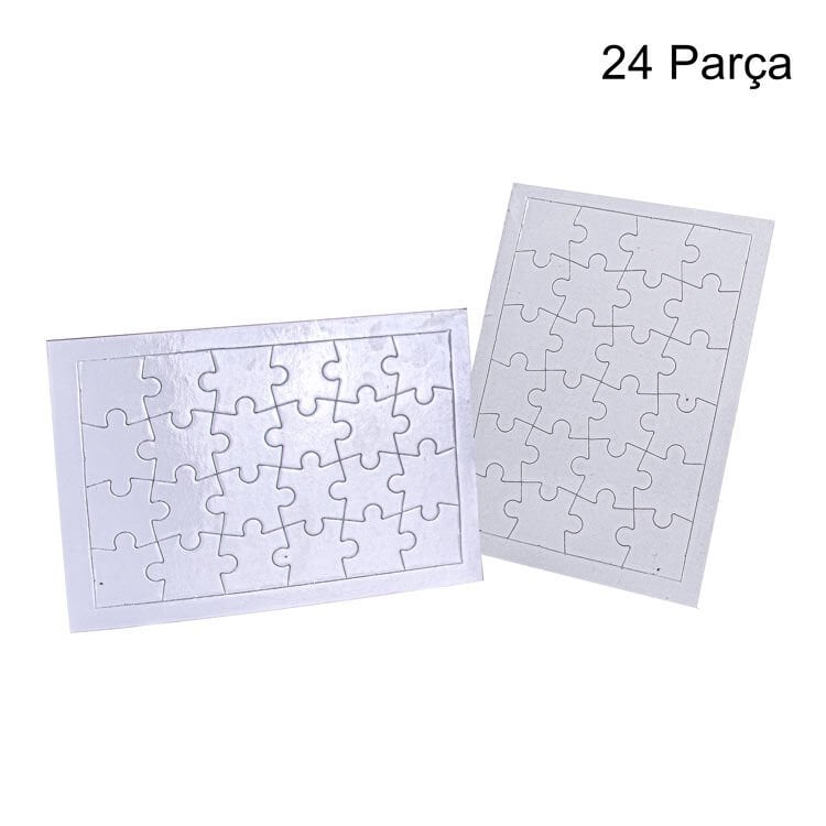 Kişiselleştirilebilir Dikdörtgen Puzzle (A5 - 24 Parça)