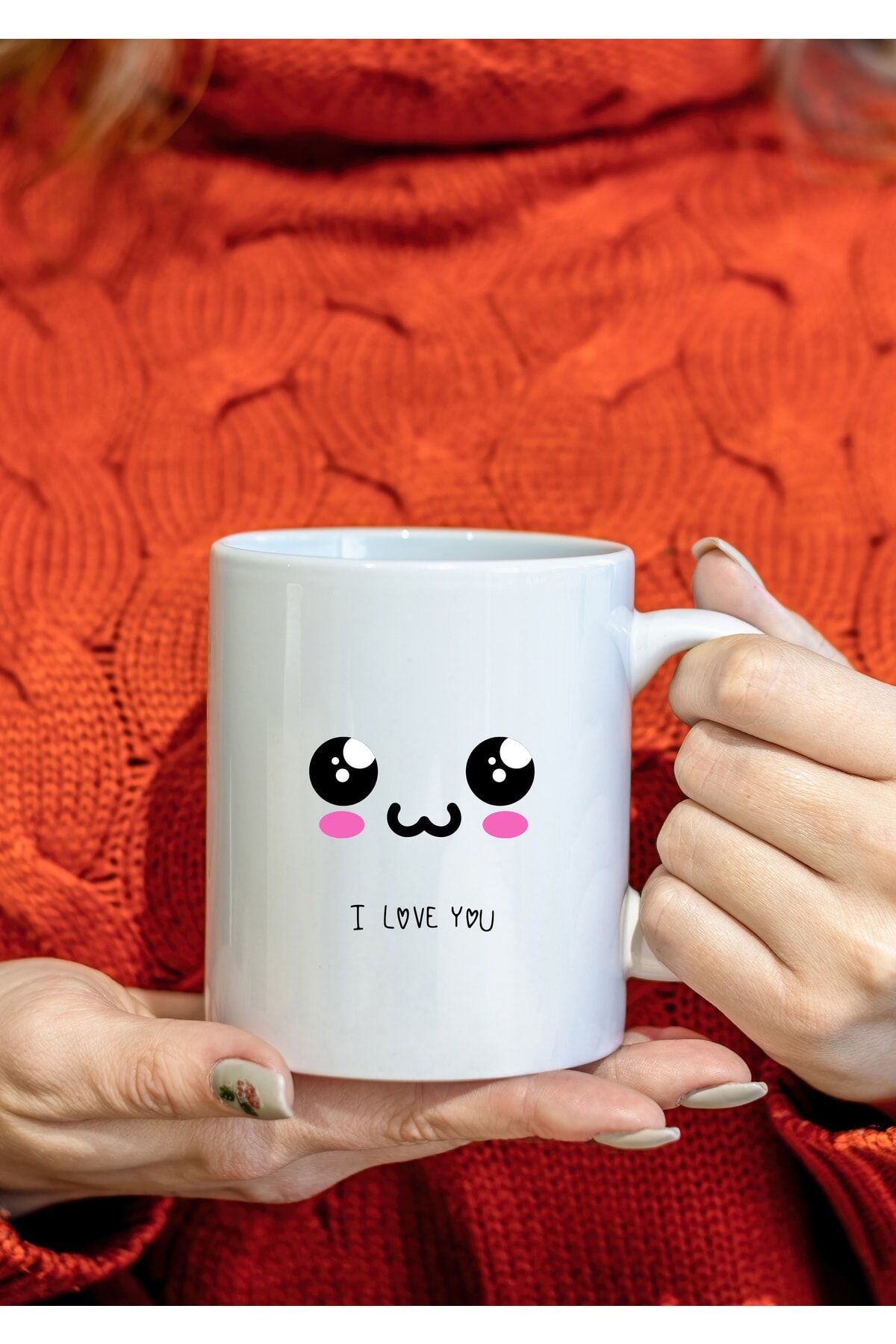 I Love You Çay Ve Kahve Kupası