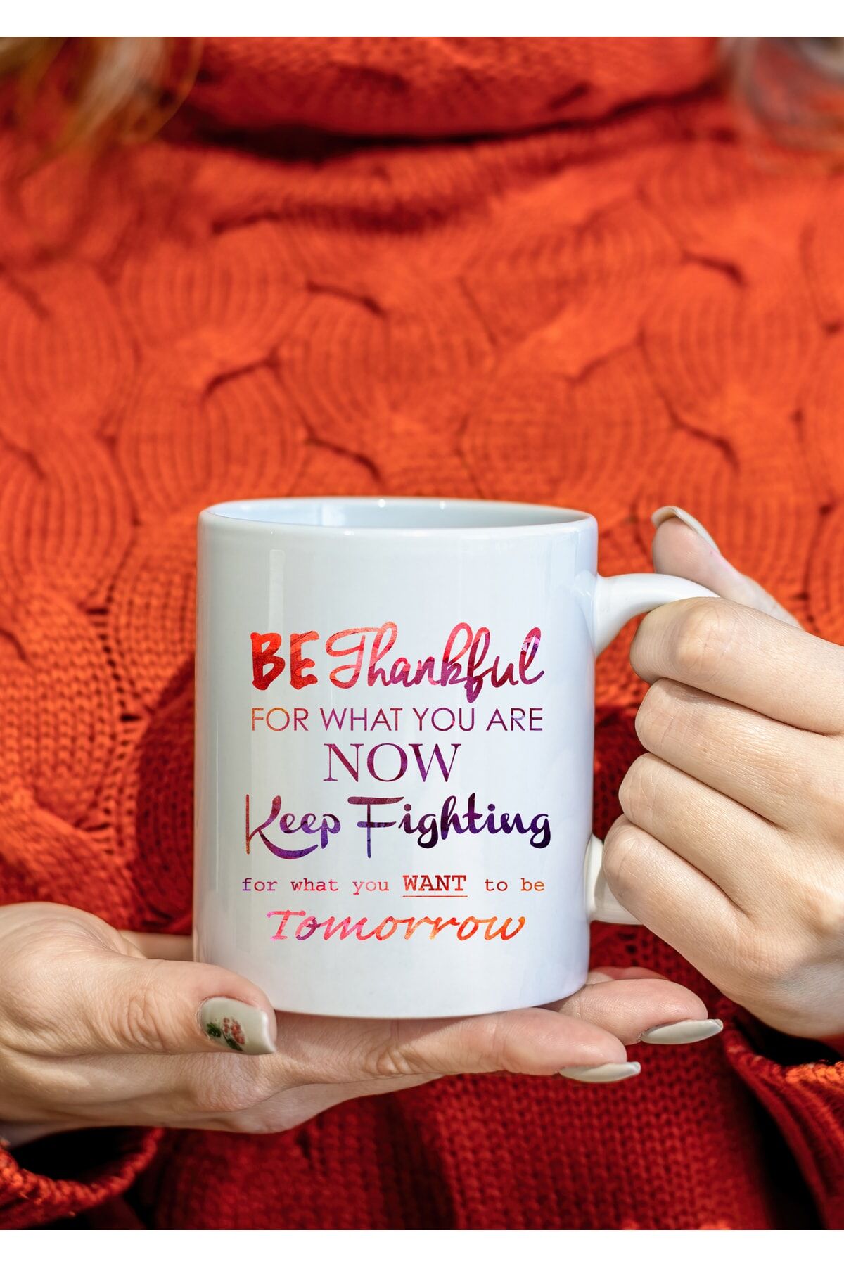 Keep Fighting Kahve Kupası