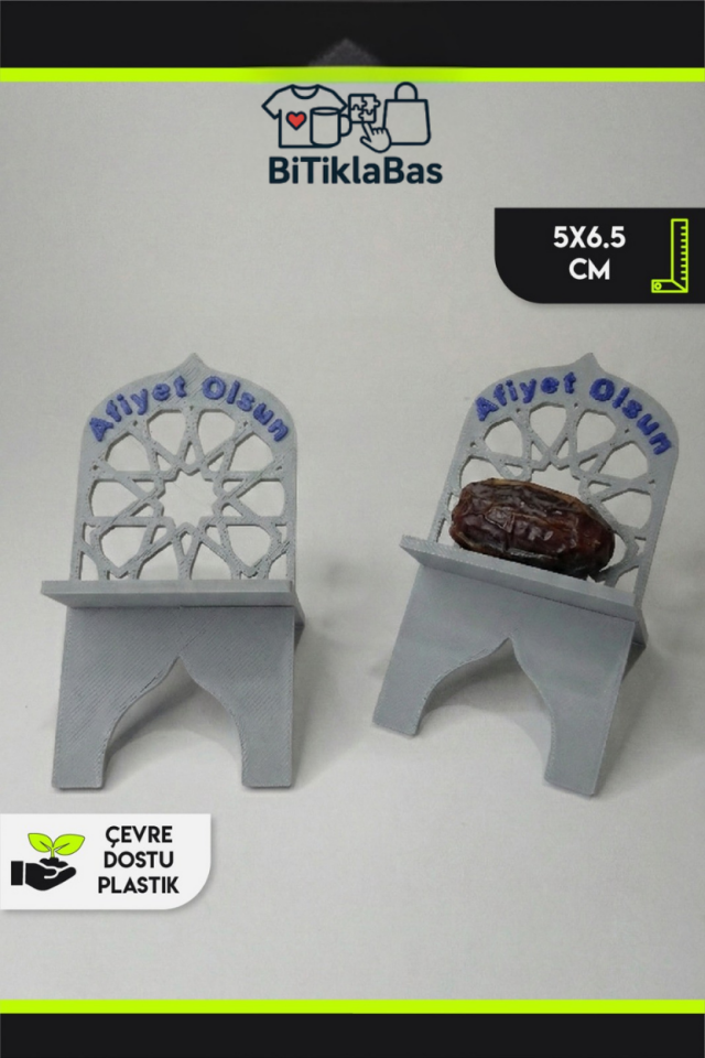 Modern Tasarımlı Ramazan Takvimi ve İkramlık Seti