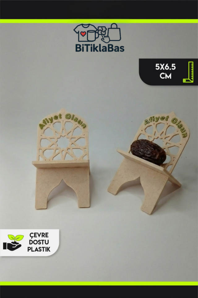 Modern Tasarımlı Ramazan Takvimi ve İkramlık Seti