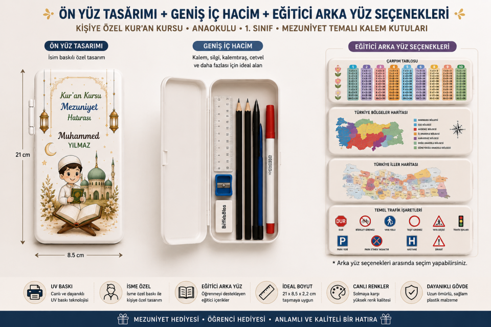 Kişiye Özel Kalem Kutusu