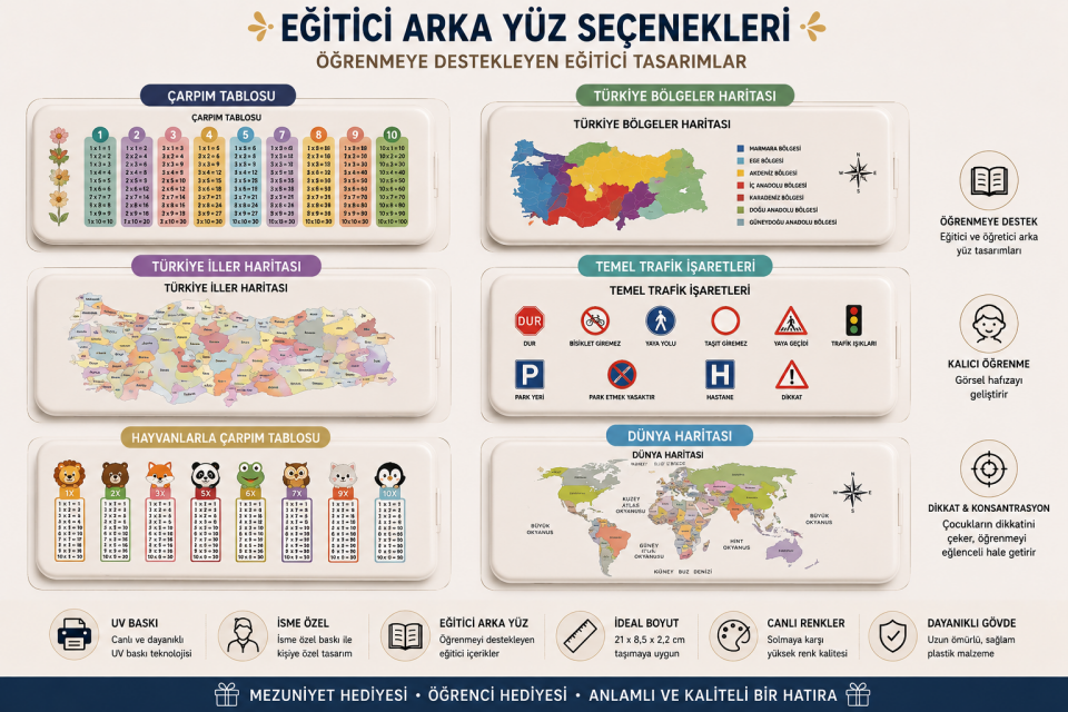 Kişiye Özel Kalem Kutusu