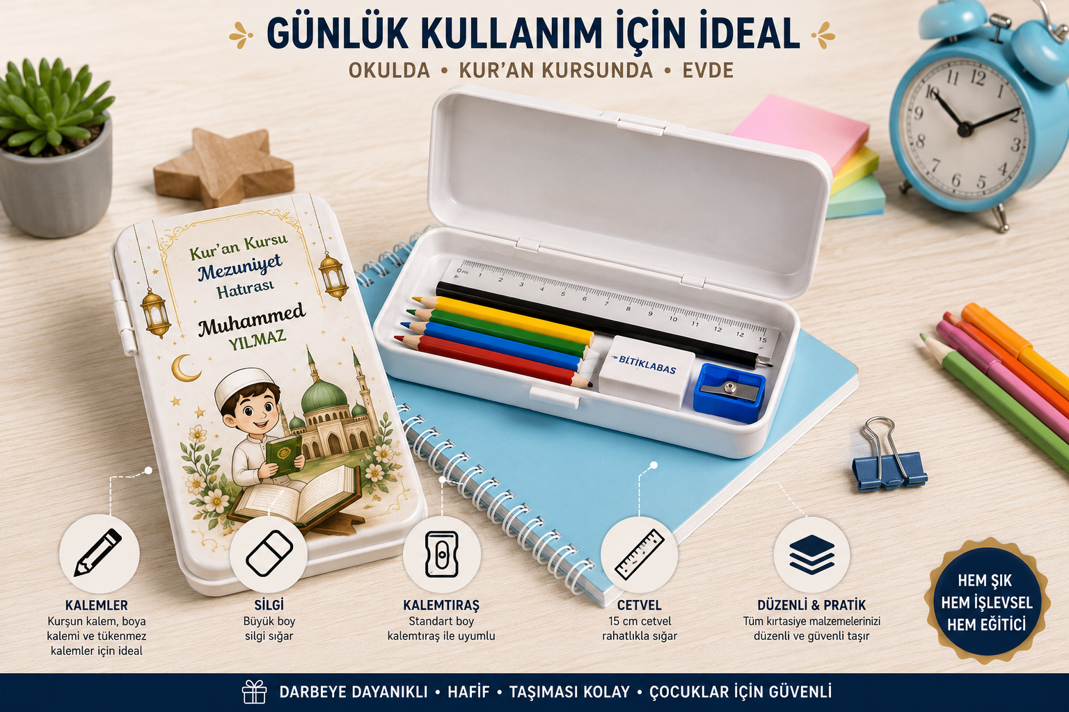 Kişiye Özel Kalem Kutusu