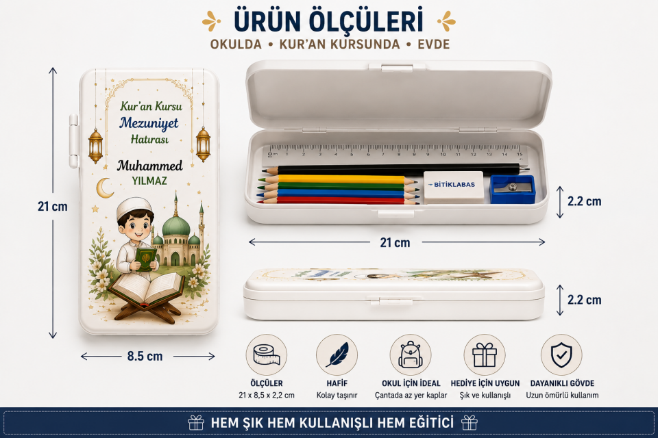 Kişiye Özel Kalem Kutusu