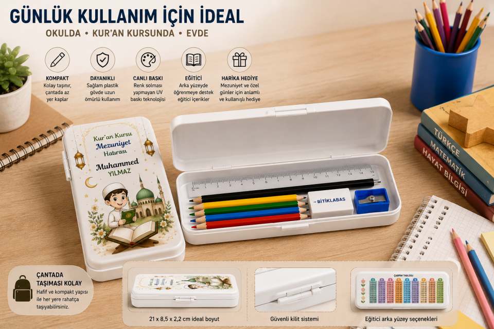 Kişiye Özel Kalem Kutusu